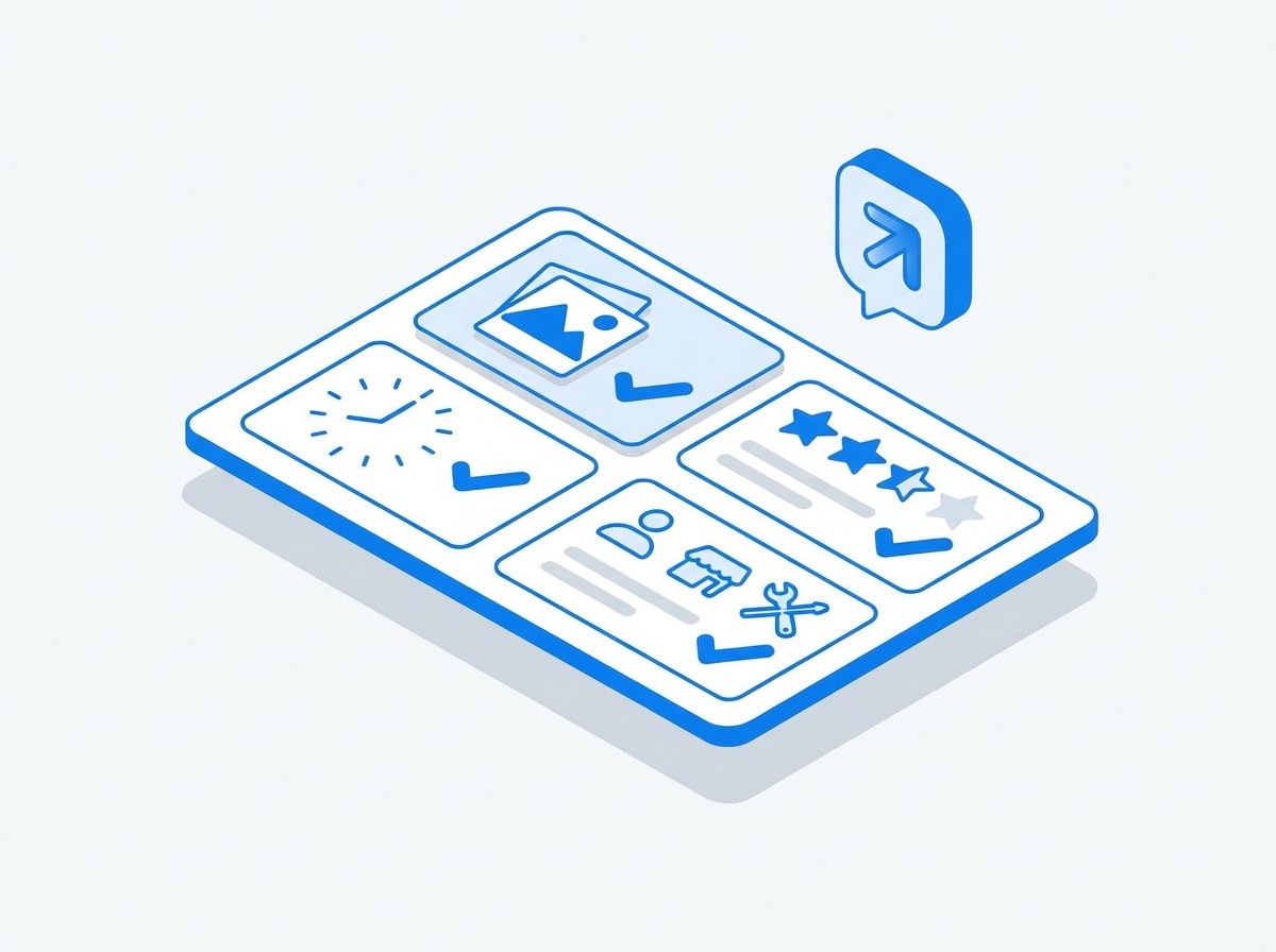Google Business Profile dashboard with AI search signals highlighted