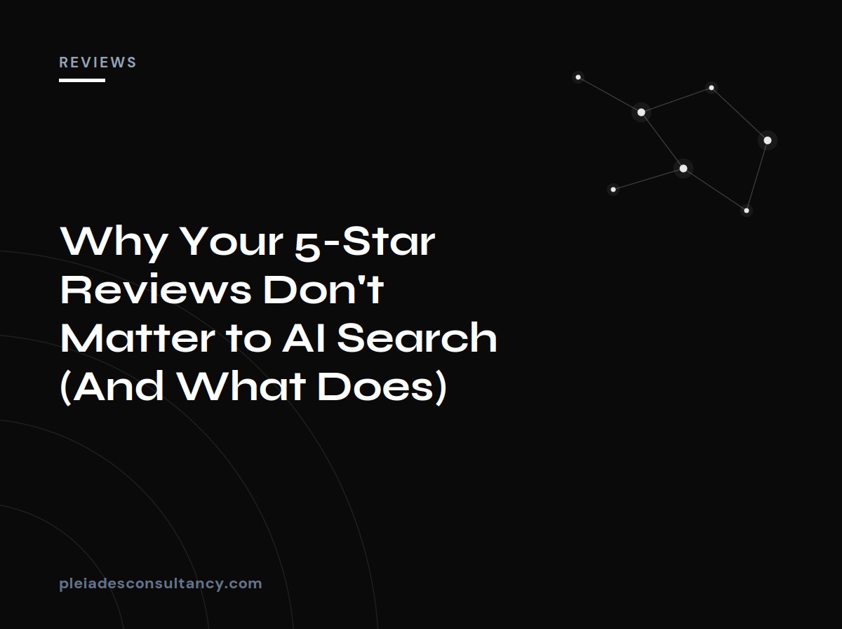AI parsing detailed customer reviews to extract services, location, and qualifiers