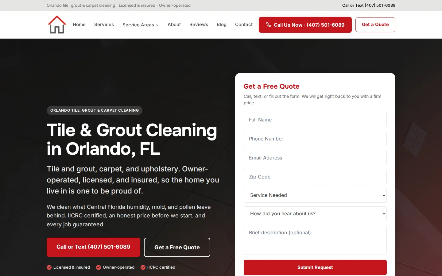 HomeProud Inc website homepage